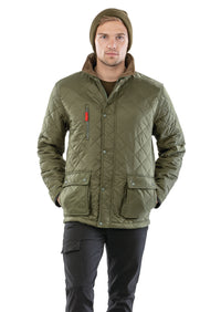 Veste matelassée à manches longues Cheltenham 400g unisexe [R196X]