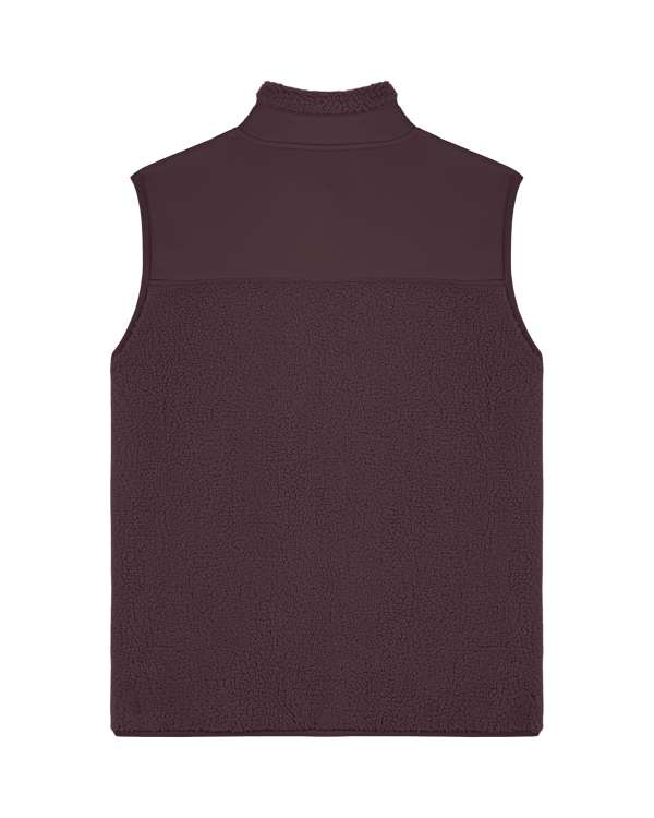 Veste sherpa sans manches polyester recyclé 450g unisexe [LINER]