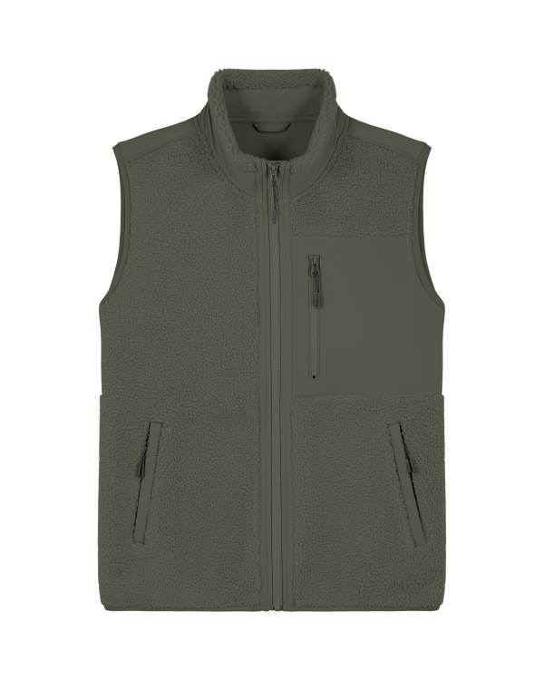 Veste sherpa sans manches polyester recyclé 450g unisexe [LINER]