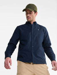 Chemise oxford DFT® et UV-C® à manches longues - Aigle [AIS25MSHI003]