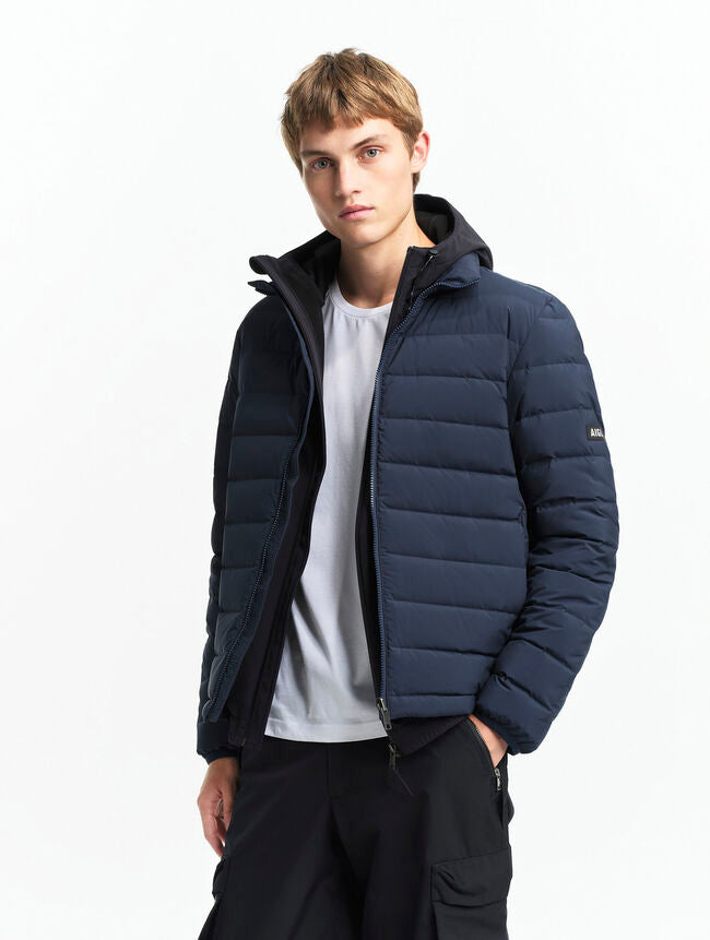 Doudoune courte T-KIT déperlante avec matelassage en duvets et plumes - Aigle [AIW24MOUI016]