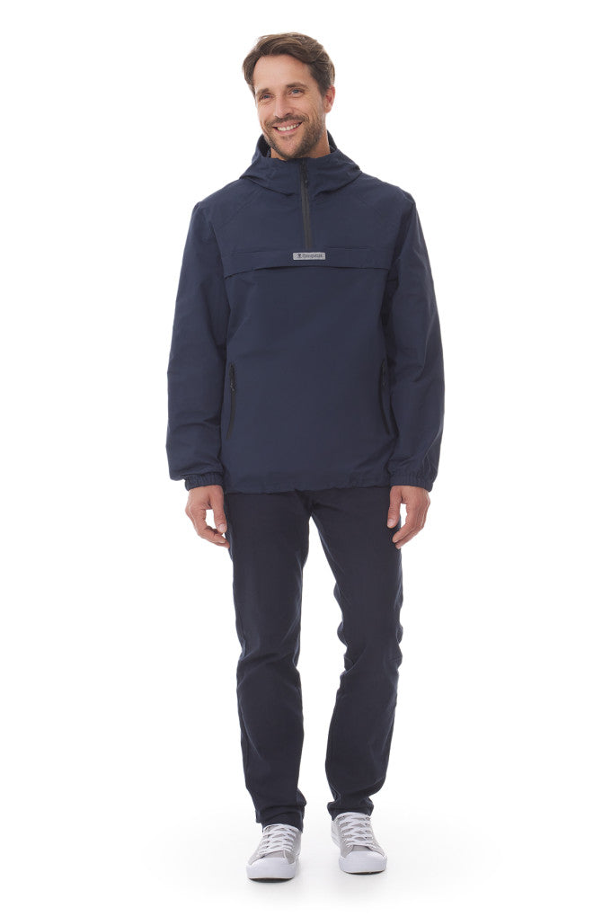 Imperméable léger à capuche Mousqueton Unisexe [BREVEN]