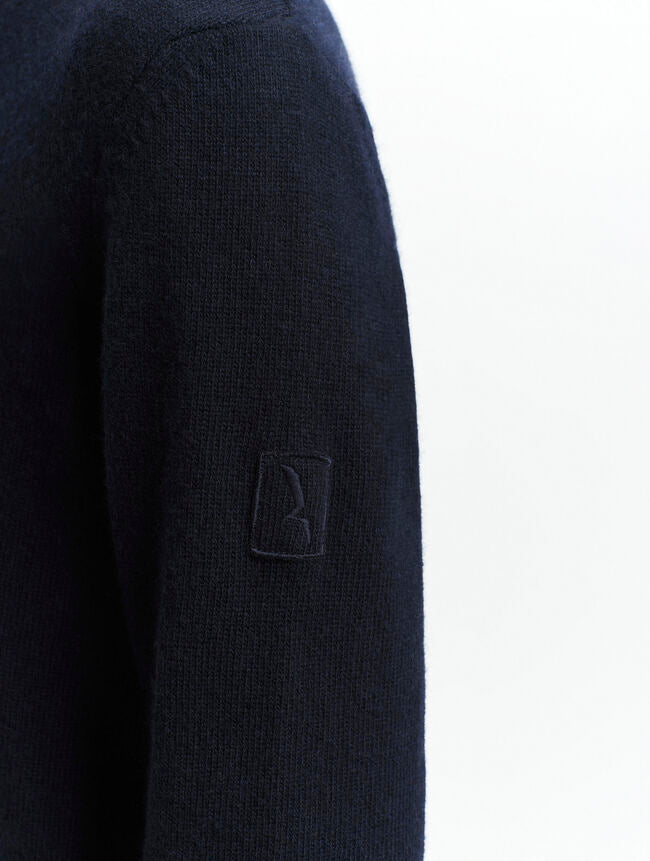 Pull à col montant avec demi fermeture zippée - Aigle [AIW25MKNI001]