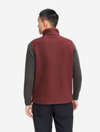 Veste sans manches en laine mélangée brossée - Aigle [AIW25MFLE003]