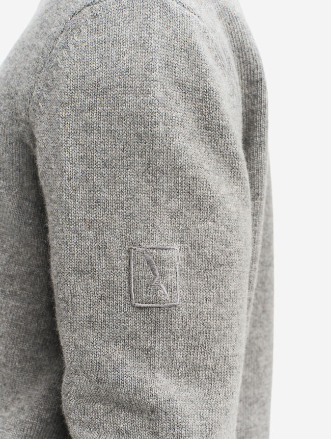 Pull à col montant avec demi fermeture zippée - Aigle [AIW25MKNI001]