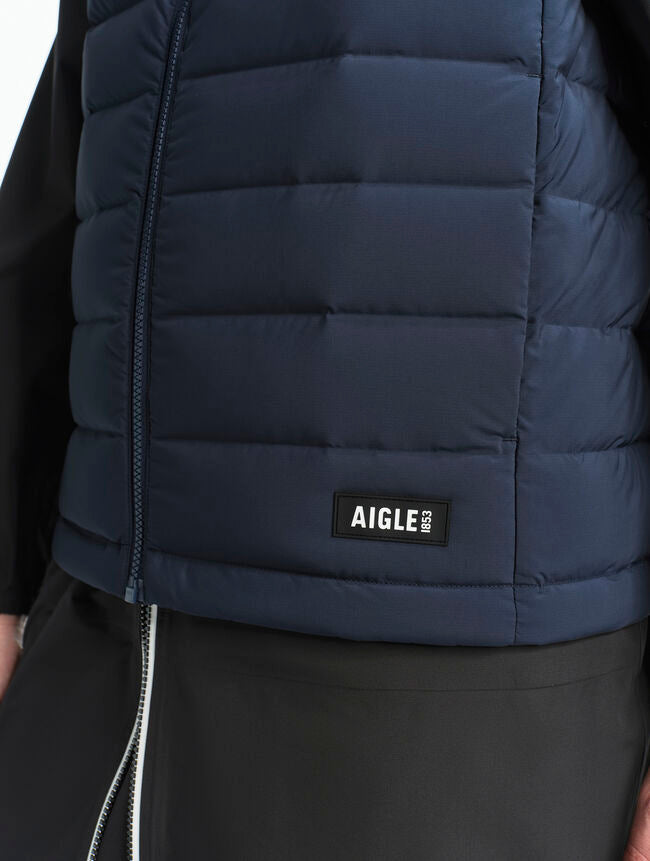 Doudoune sans manche déperlante avec matelassage en duvets et plumes - Aigle [AIW24MOUI015]