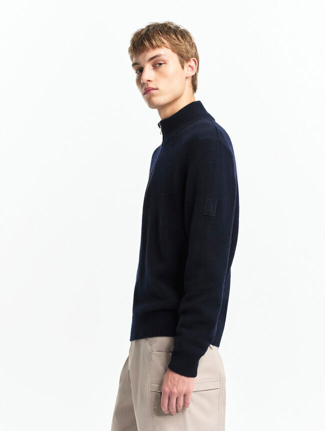 Pull à col montant avec demi fermeture zippée - Aigle [AIW25MKNI001]