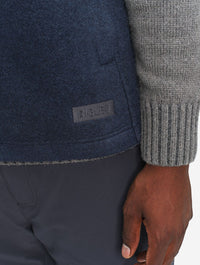 Veste sans manches en laine mélangée brossée - Aigle [AIW25MFLE003]