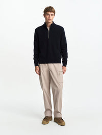 Pull à col montant avec demi fermeture zippée - Aigle [AIW25MKNI001]