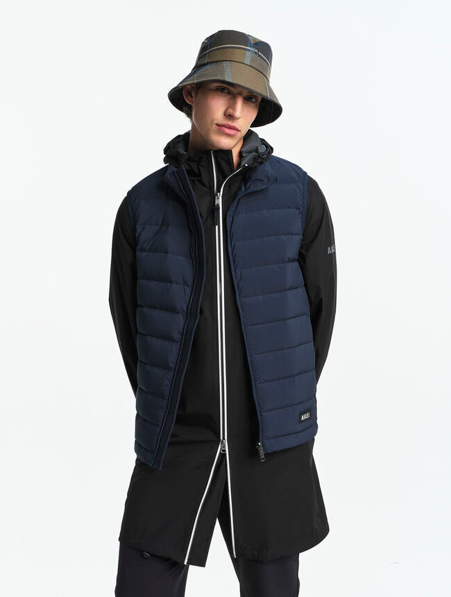 Doudoune sans manche déperlante avec matelassage en duvets et plumes - Aigle [AIW24MOUI015]