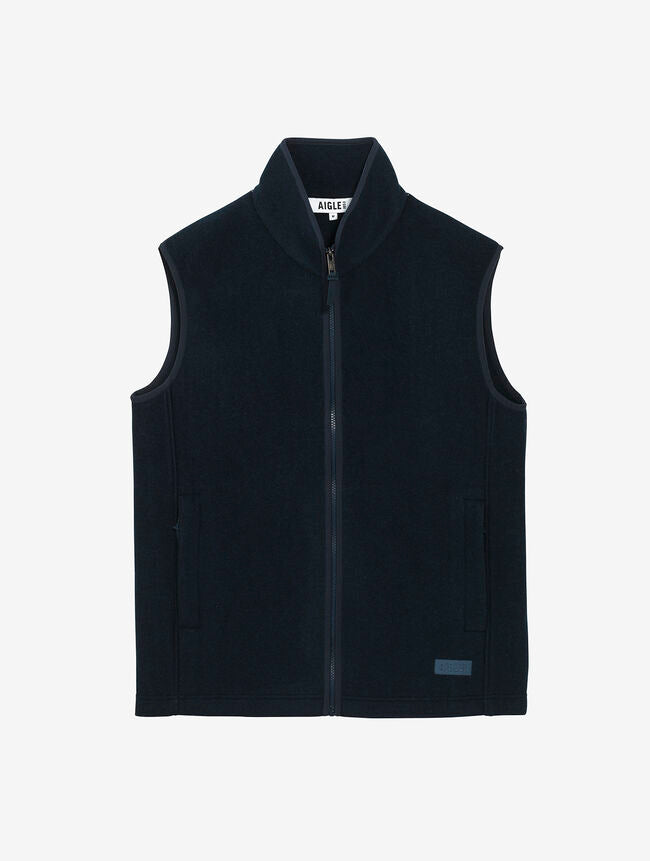 Veste sans manches en laine mélangée brossée - Aigle [AIW25MFLE003]