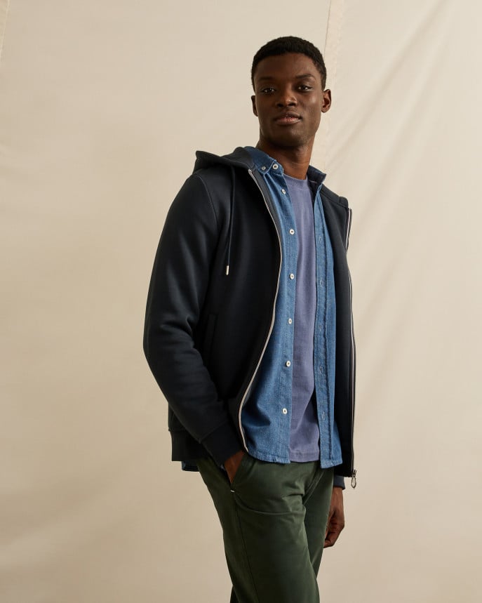 Sweat à capuche zippé Homme - Faguo [Mesnil]