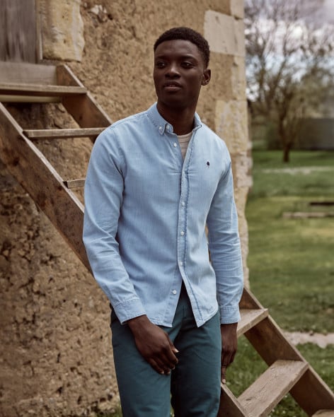 Chemise manche longue Faguo [IVOY]