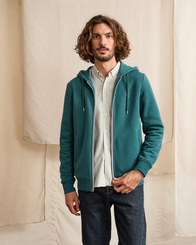 Sweat à capuche zippé Homme - Faguo [Mesnil]