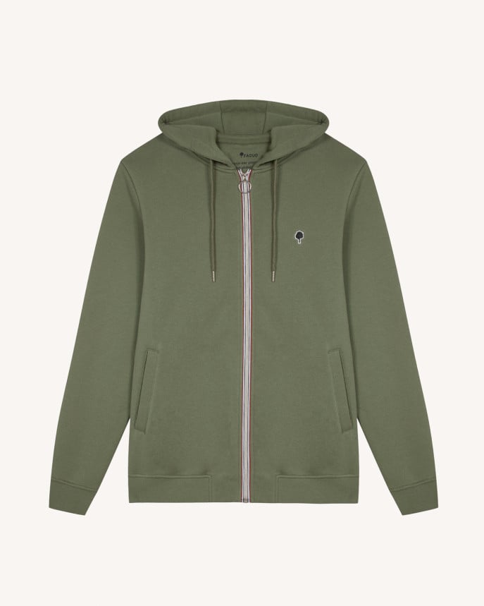 Sweat à capuche zippé Homme - Faguo [Mesnil]