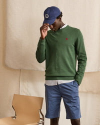 Pull col rond en coton Homme - Faguo [Marly]