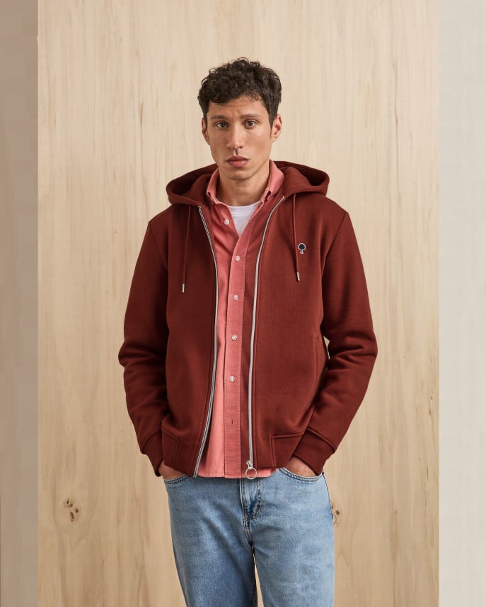 Sweat à capuche zippé Homme - Faguo [Mesnil]