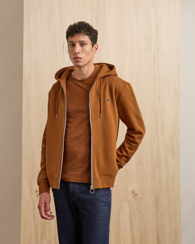 Sweat à capuche zippé Homme - Faguo [Mesnil]