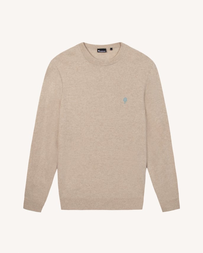 Pull col rond en coton Homme - Faguo [Marly]