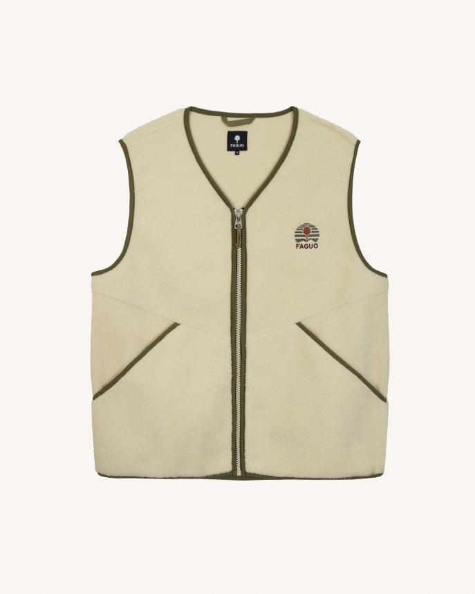 Veste sans manches sherpa Faguo [TEILLAY]