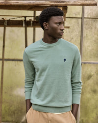 Pull col rond en coton Homme - Faguo [Marly]