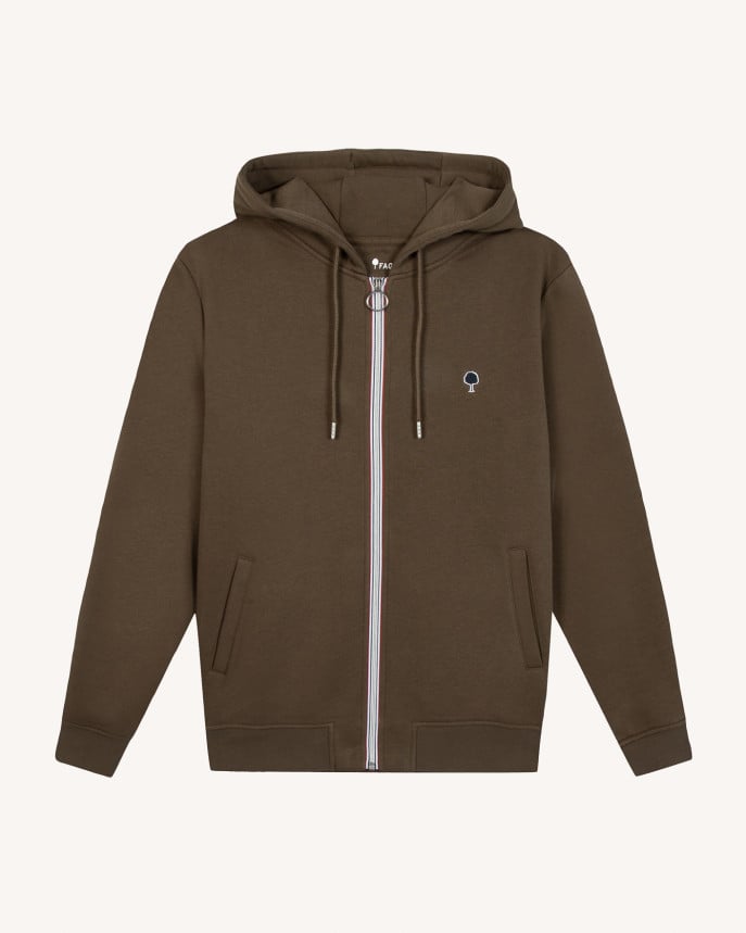 Sweat à capuche zippé Homme - Faguo [Mesnil]