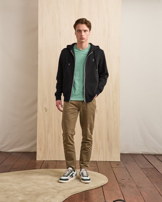 Sweat à capuche zippé Homme - Faguo [Mesnil]