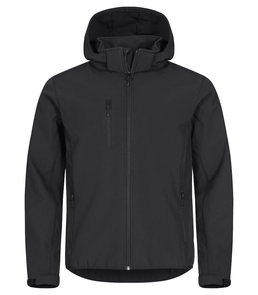 Veste softshell à capuche Recyclée H/F - Clique