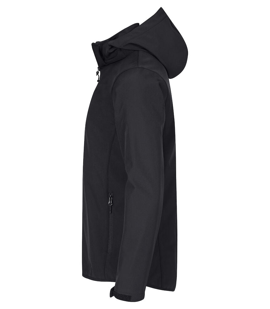 Veste softshell à capuche Recyclée H/F - Clique