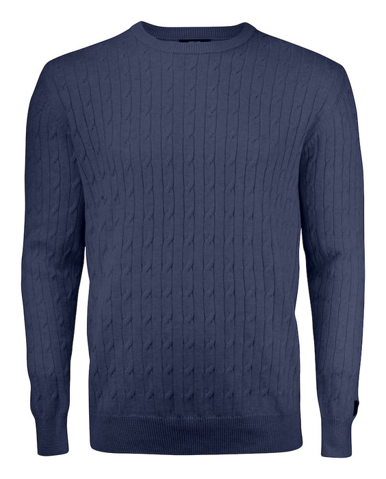 Pull col rond à maille 315g Homme [355402]