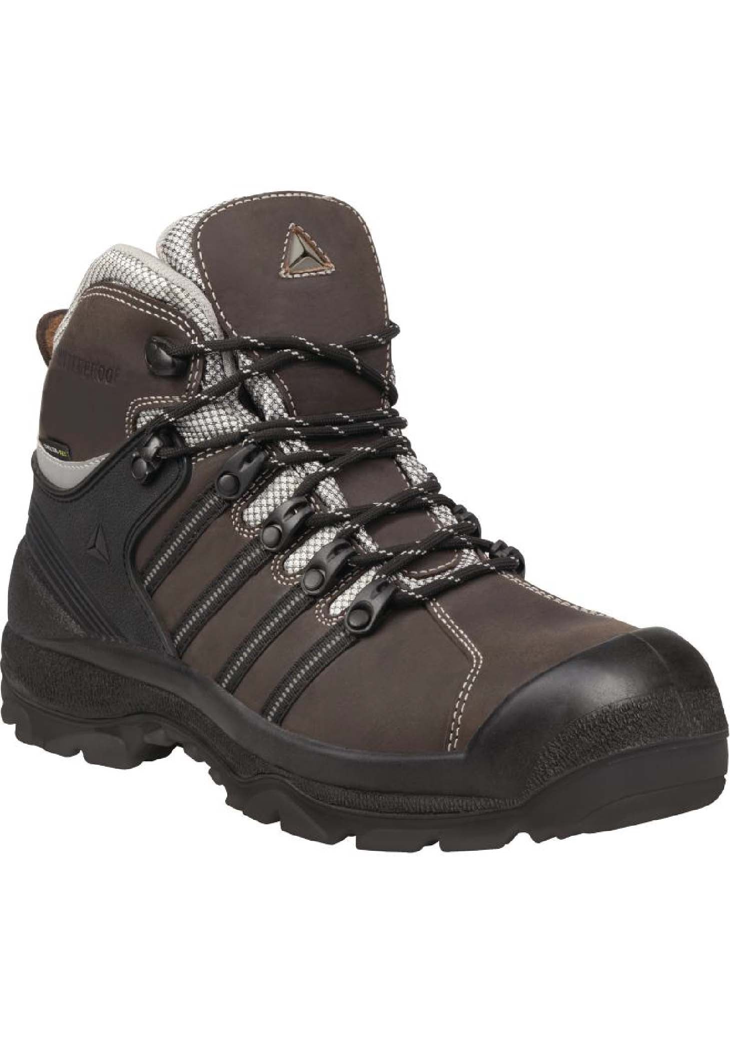 Chaussure haute de sécurité cuir pleine fleur delta plus