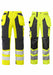 pantalon haute visibilité en ISO jaune et noir