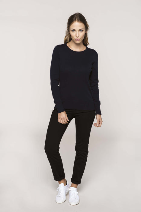 Pull col rond Femme, personnalisable
