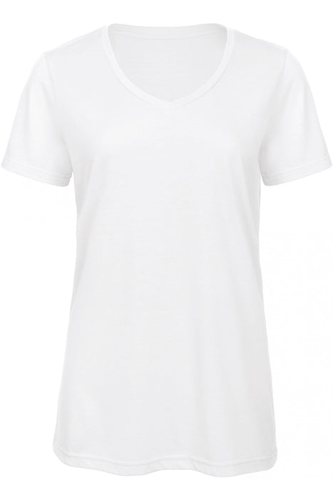 T-shirt col V 130g Femme [CGTW058]