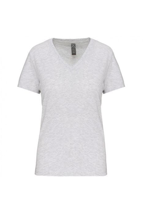 T-shirt Bio col V 150g Femme [K3029]