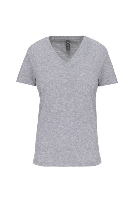 T-shirt Bio col V 150g Femme [K3029]