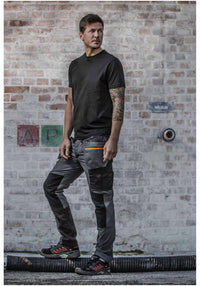 projob pantalon de travail gris et orange