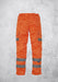 Pantalon haute visbilité YOKO, orange et gris